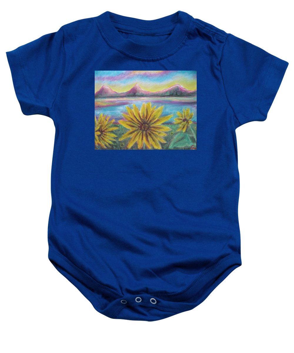 Sunflower Set - Baby Onesie