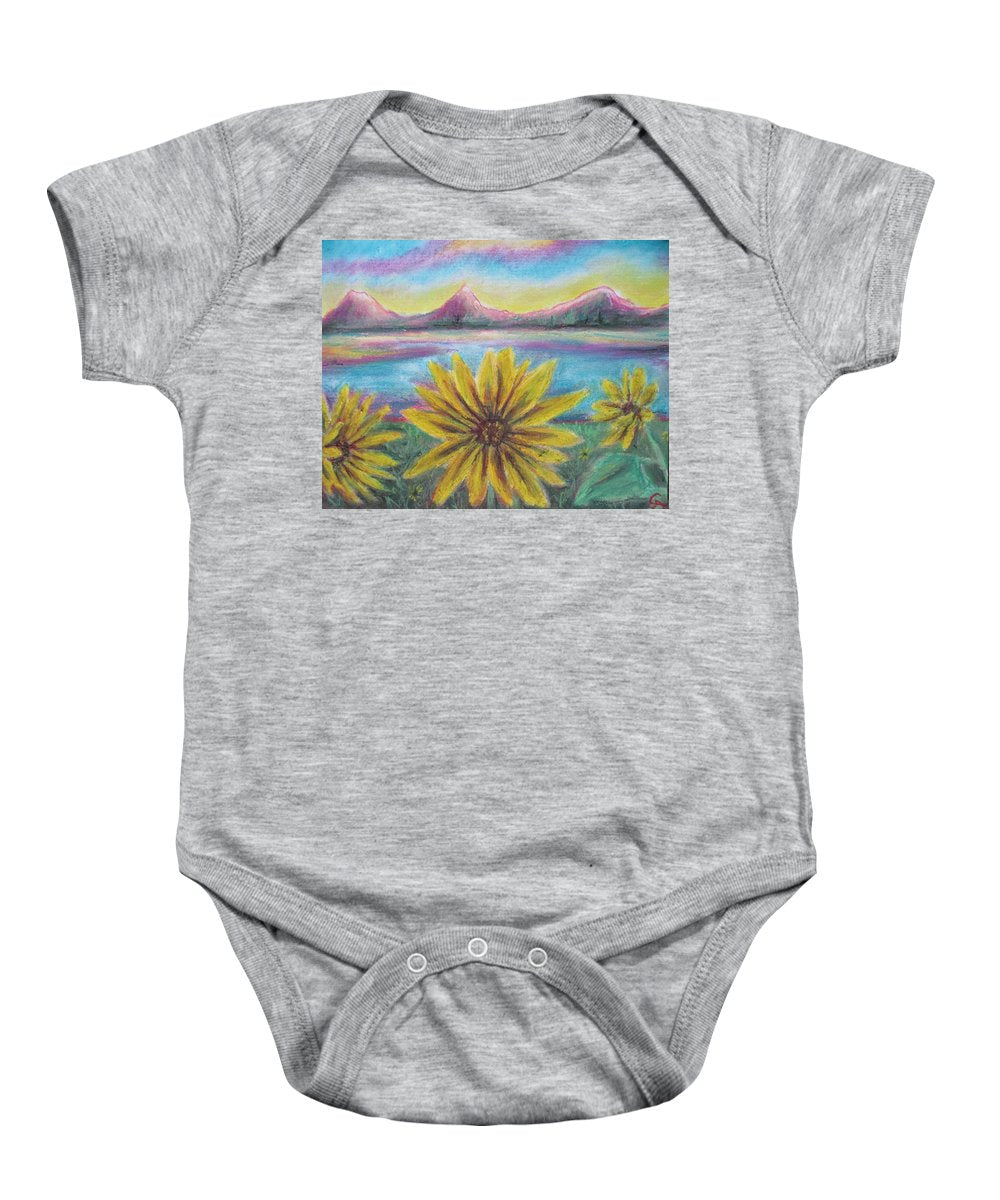 Sunflower Set - Baby Onesie