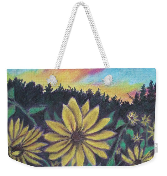 Sunflower Sunset - Weekender Tote Bag
