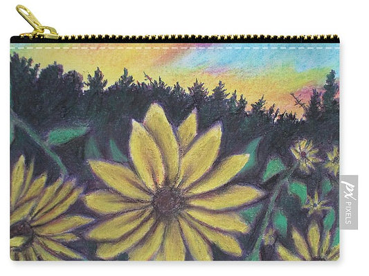 Sunflower Sunset - Carry-All Pouch