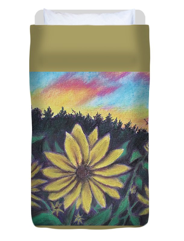 Sunflower Sunset - Duvet Cover