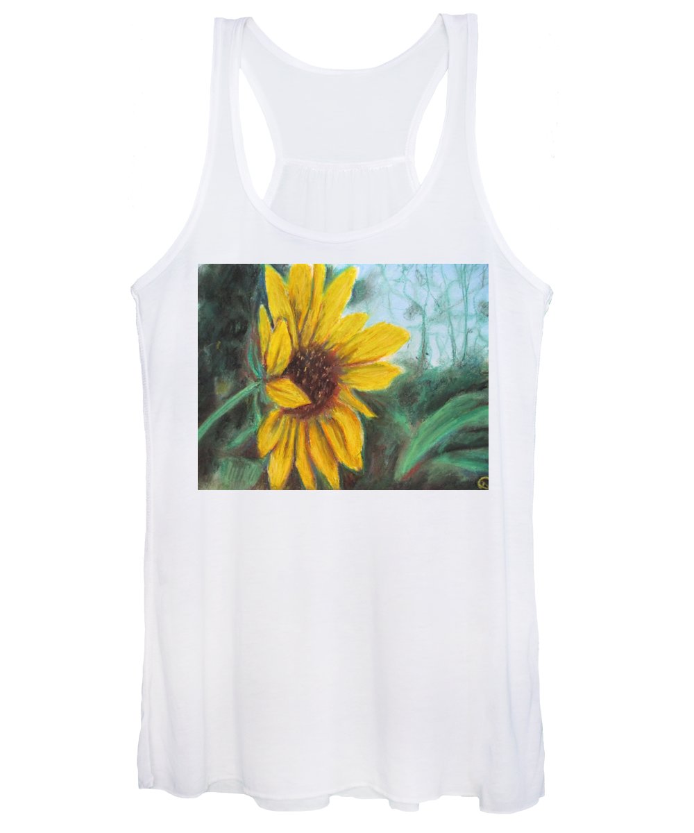 Sunflower View - Women's Tank Top