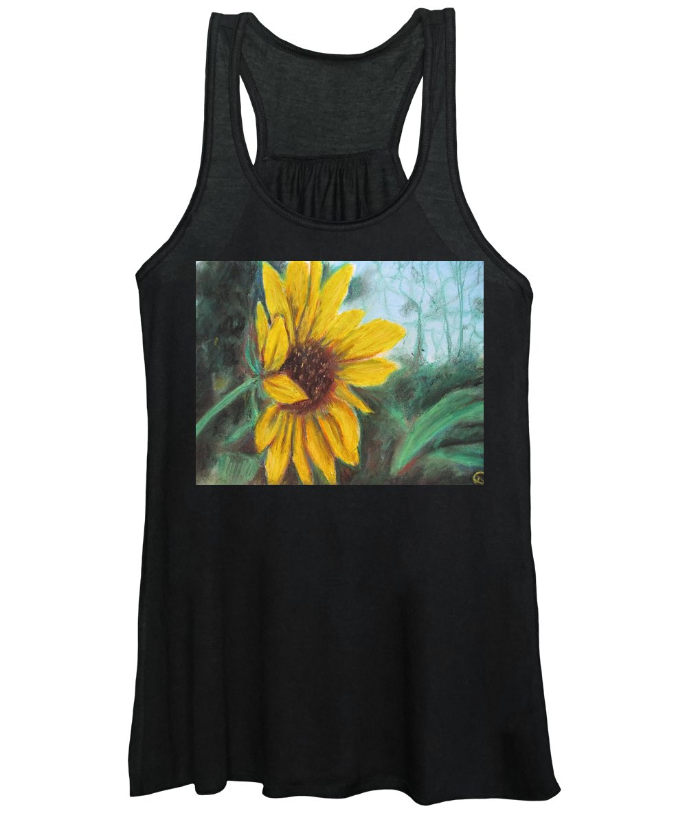 Sunflower View - Women's Tank Top