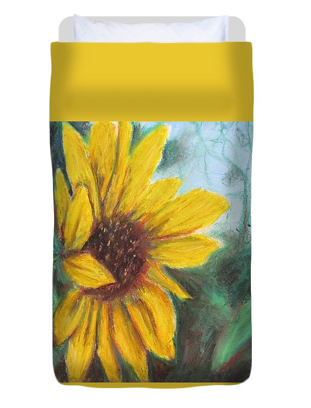 Sunflower View - Duvet Cover