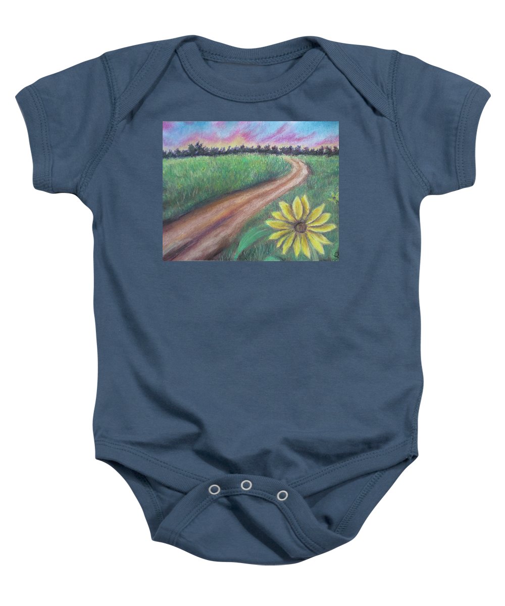 Sunflower Way - Baby Onesie