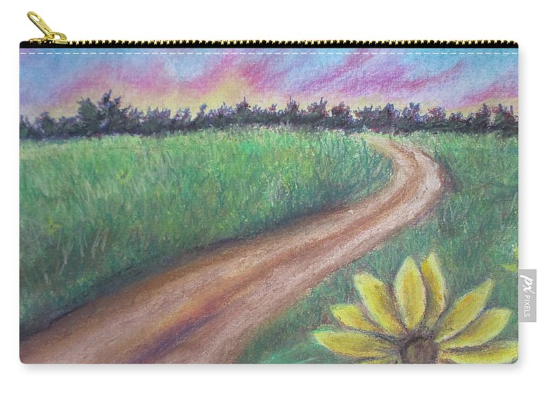 Sunflower Way - Carry-All Pouch