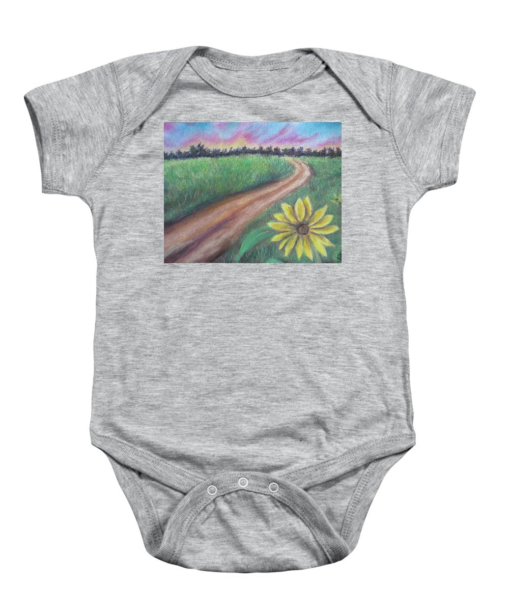 Sunflower Way - Baby Onesie