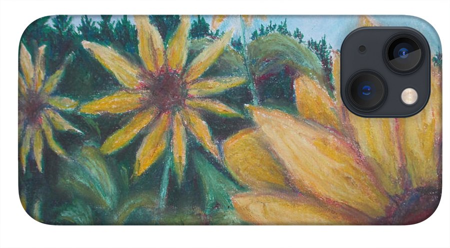 Poet and her Soul Speaking Paintings ~ prints, originals and more  Sunflowers dancing In the light prancing Swaying to reach the view A sunny day for flowers too  Original Artwork and Poetry of Artist Jen Shearer  This is a original painting printed on product.