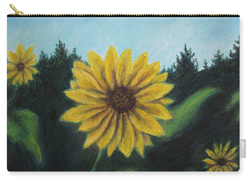 Sunny Sun Sun Flower - Carry-All Pouch