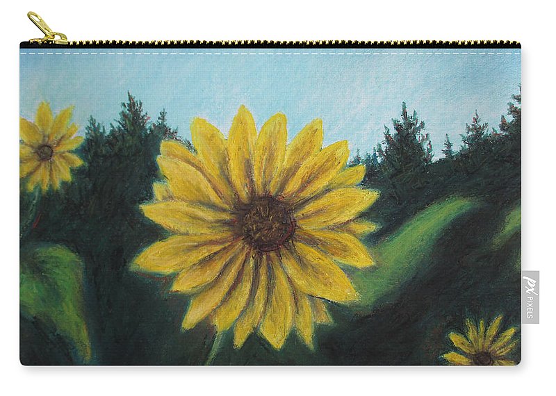 Sunny Sun Sun Flower - Carry-All Pouch