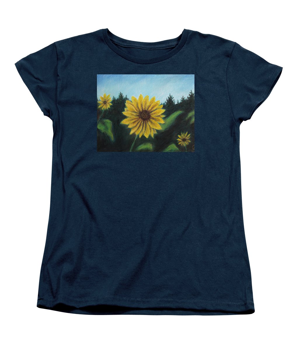 Sunny Sun Sun Flower - Women's T-Shirt (Standard Fit)