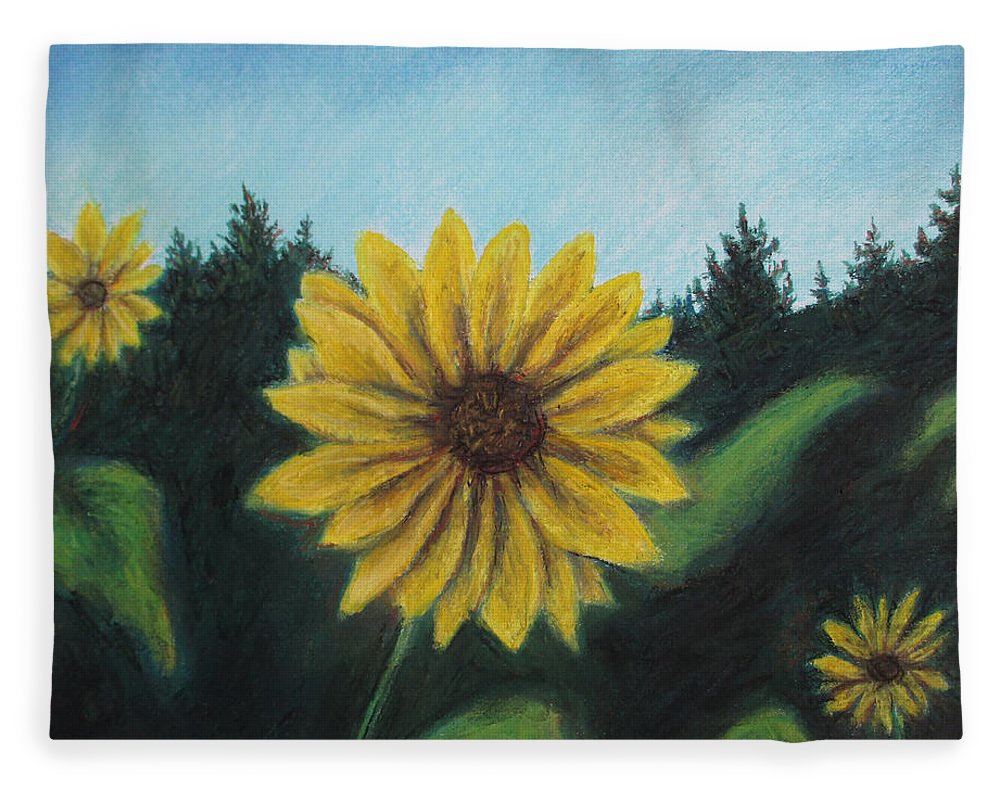 Sunny Sun Sun Flower - Blanket
