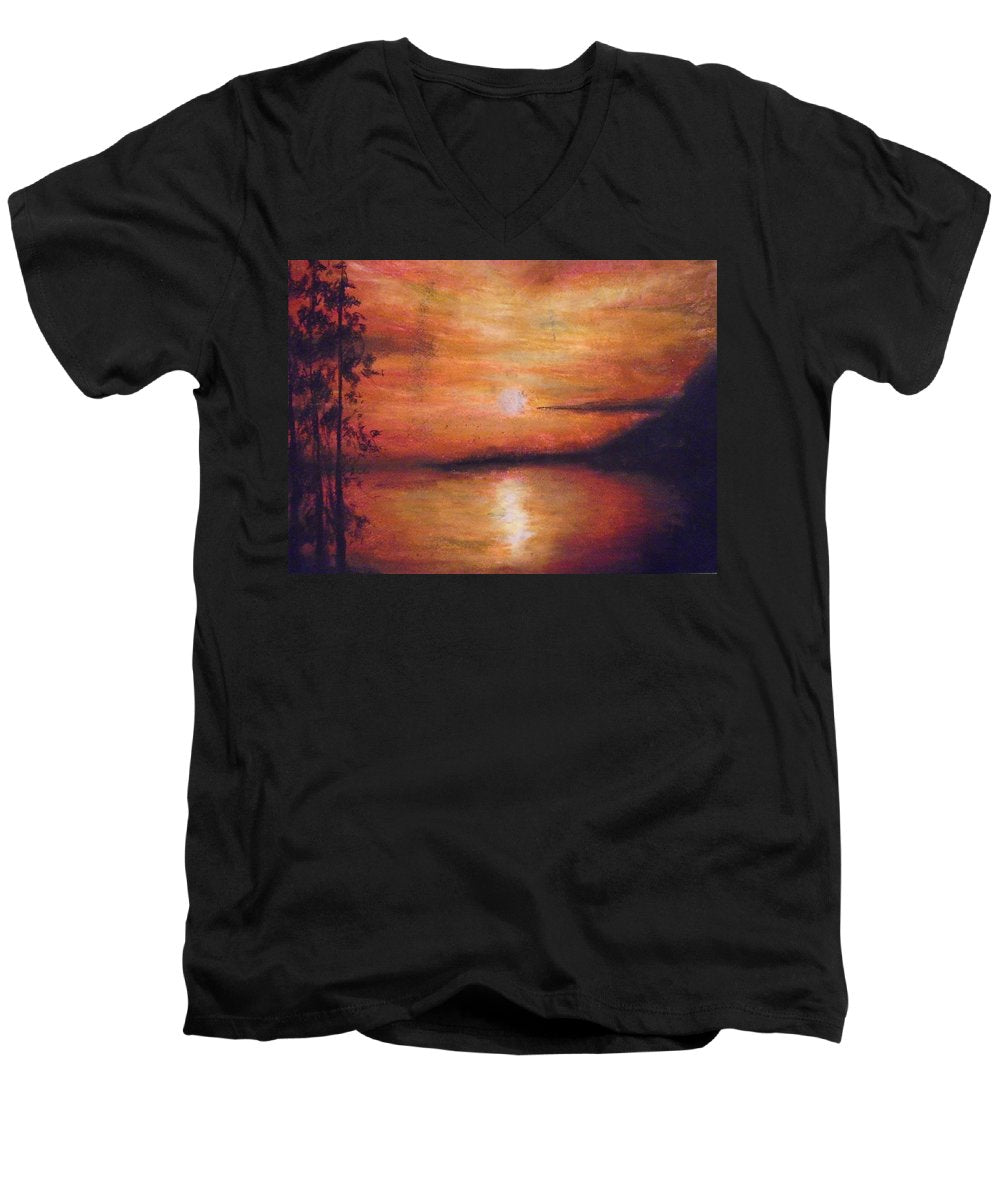 Sunset Addict - Men's V-Neck T-Shirt