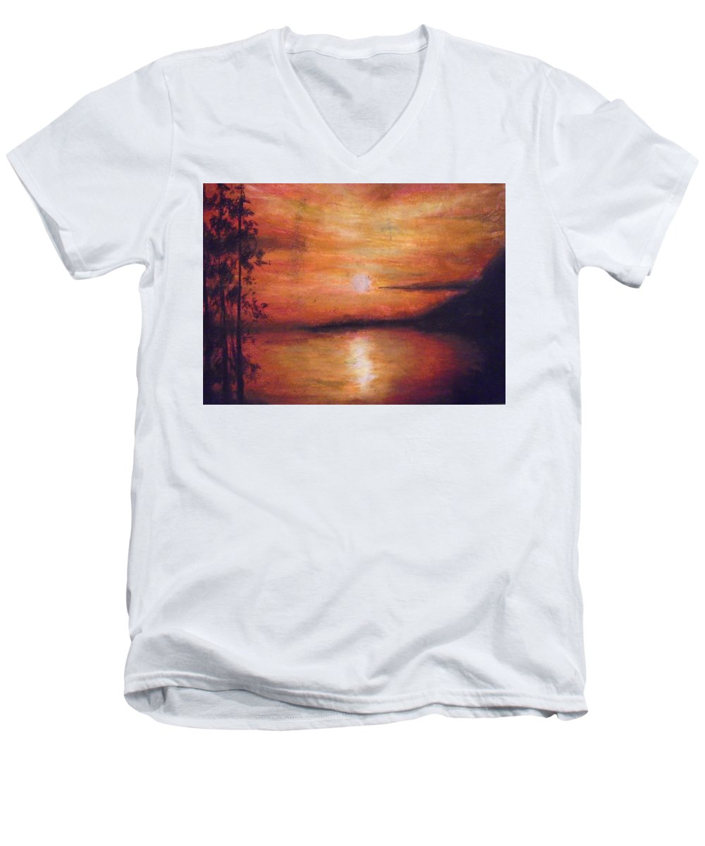 Sunset Addict - Men's V-Neck T-Shirt