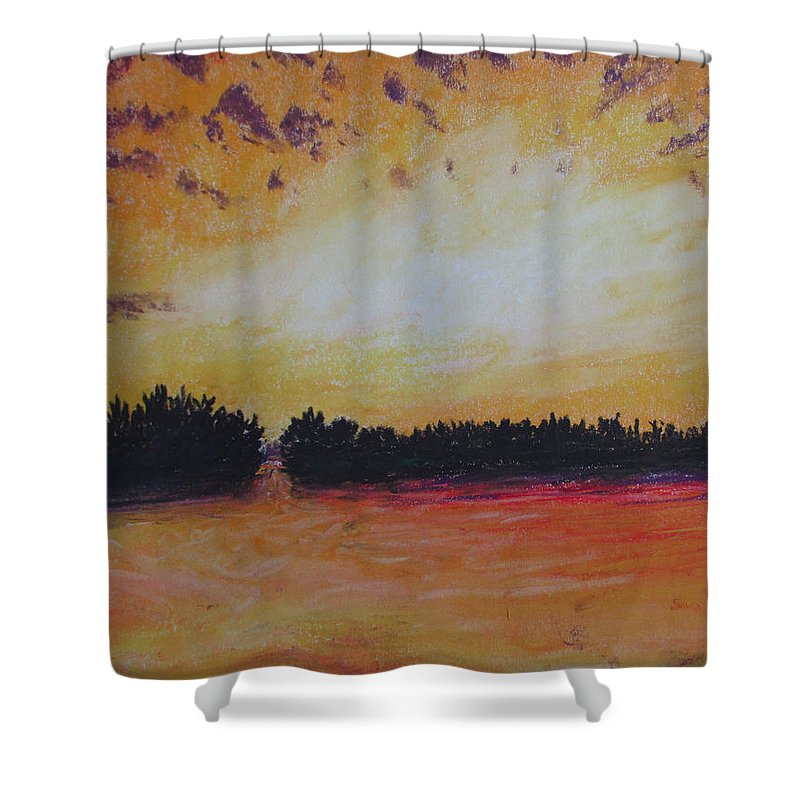 Sunset Cleansing - Shower Curtain