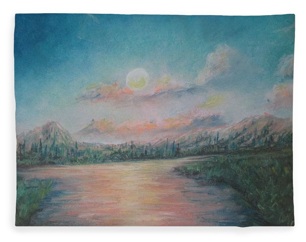 Sunset Dream Streams - Blanket