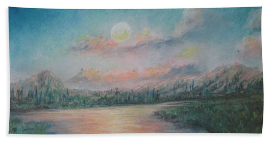 Sunset Dream Streams - Bath Towel