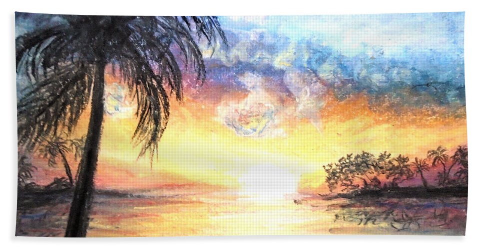 Sunset Exotics - Beach Towel