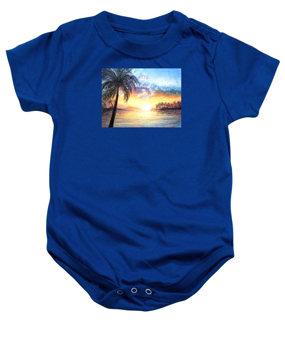 Sunset Exotics - Baby Onesie