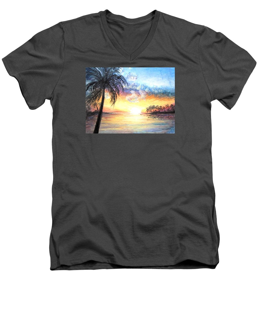 Sunset Exotics - Men's V-Neck T-Shirt