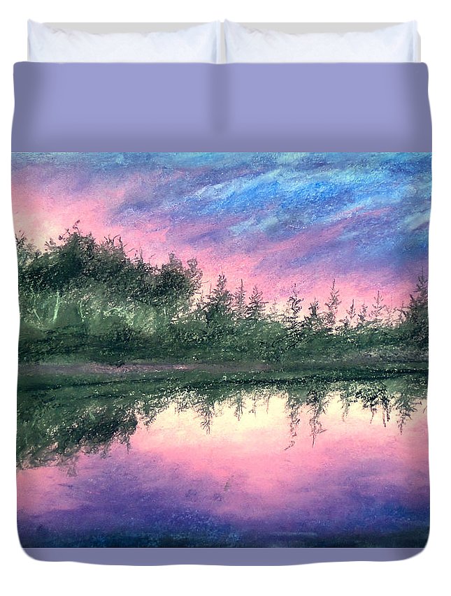 Sunset Gush - Duvet Cover