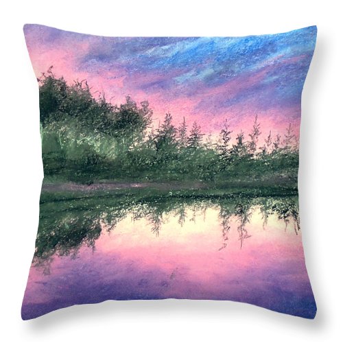 Sunset Gush - Throw Pillow