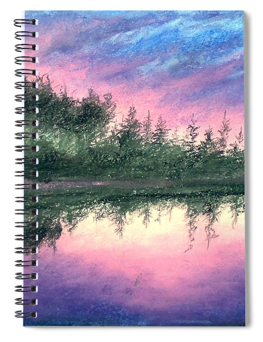 Sunset Gush - Spiral Notebook
