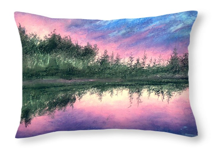 Sunset Gush - Throw Pillow