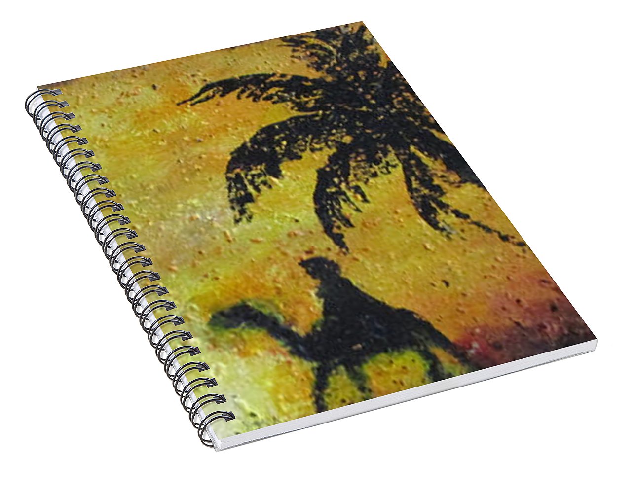 Sunset Of Giza - Spiral Notebook