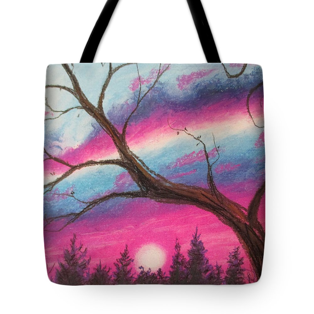 Sunsetting Tree - Tote Bag