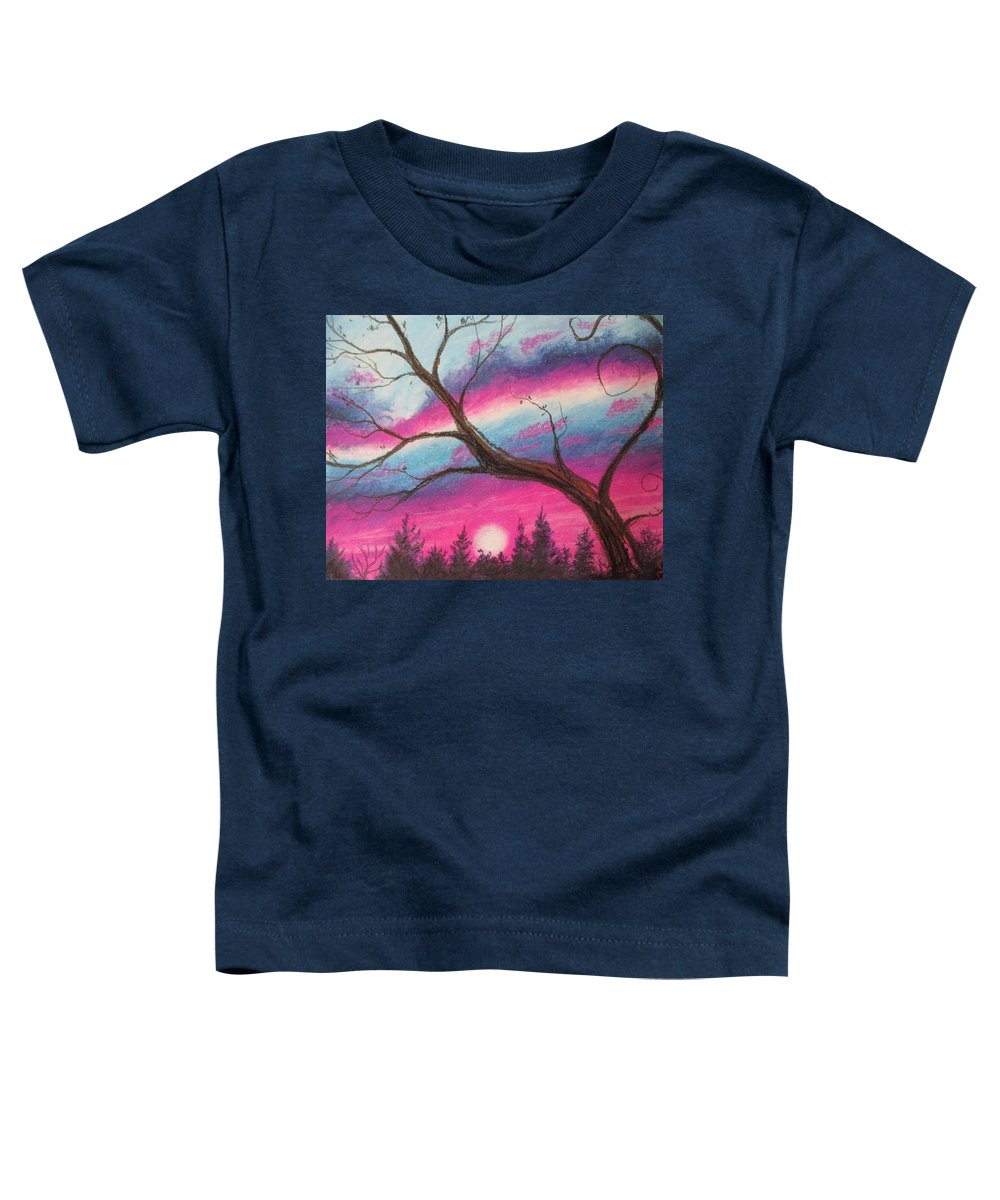 Sunsetting Tree - Toddler T-Shirt