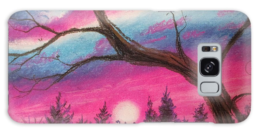 Sunsetting Tree - Phone Case