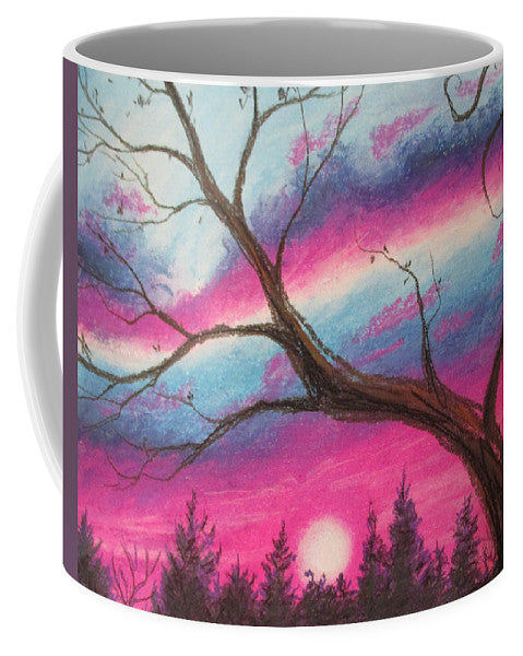 Sunsetting Tree - Mug
