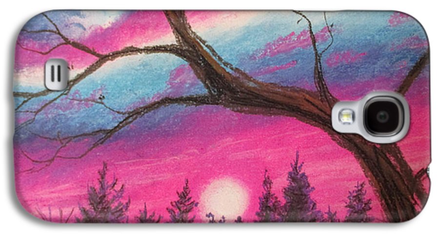 Sunsetting Tree - Phone Case