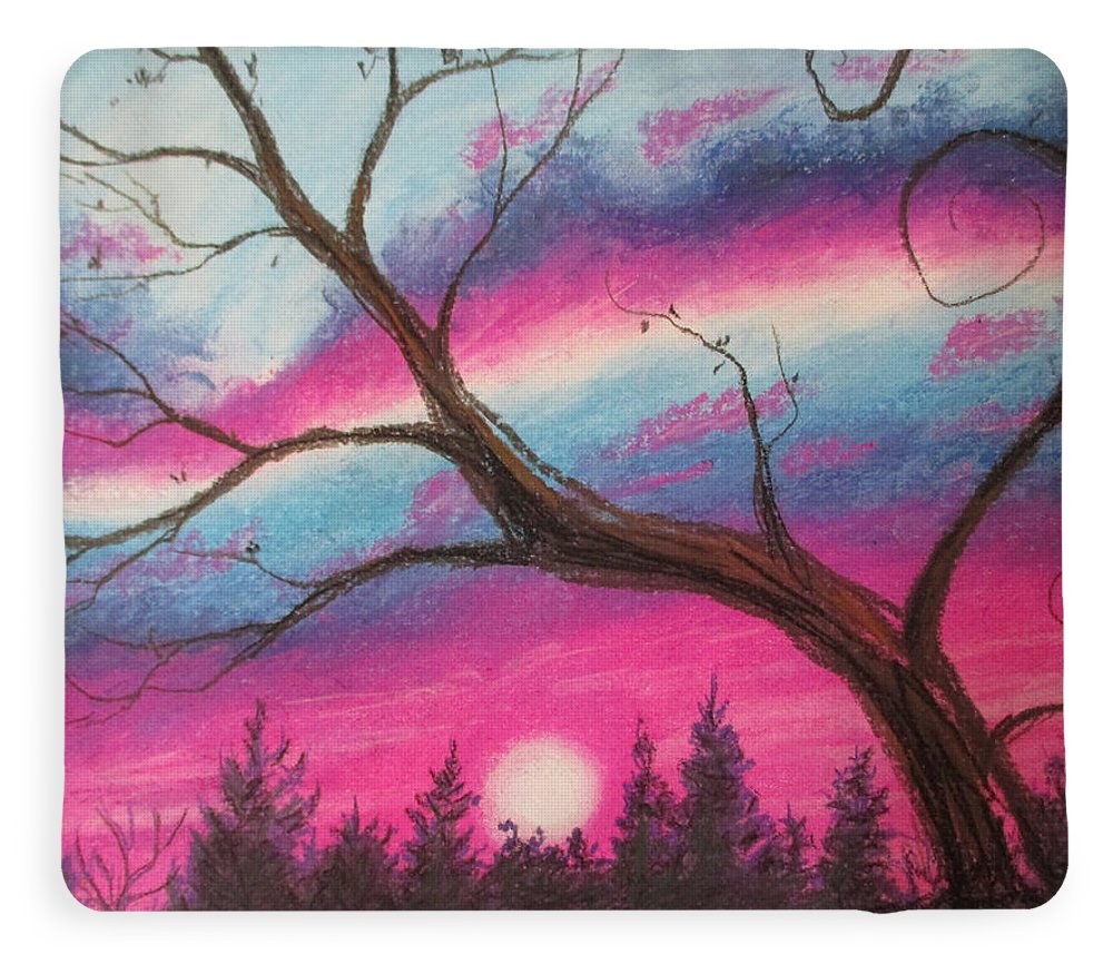 Sunsetting Tree - Blanket