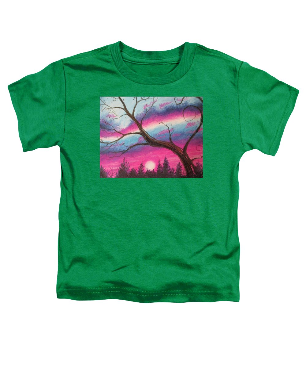 Sunsetting Tree - Toddler T-Shirt