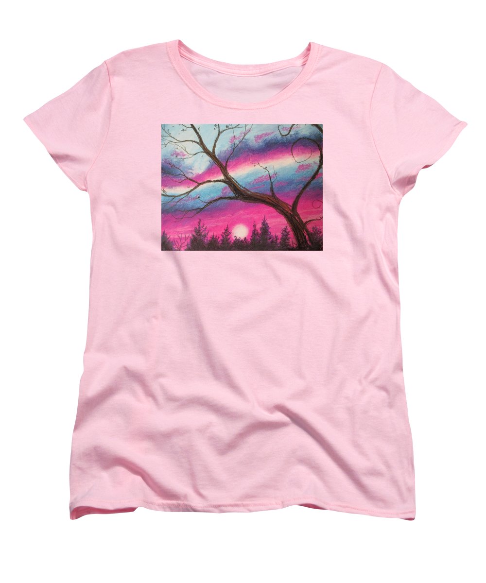 Sunsetting Tree - Women's T-Shirt (Standard Fit)