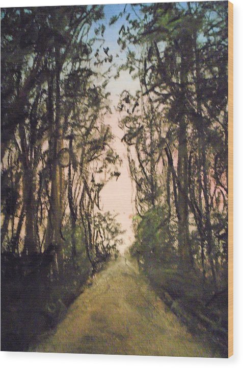 The Walk Through - Wood Print