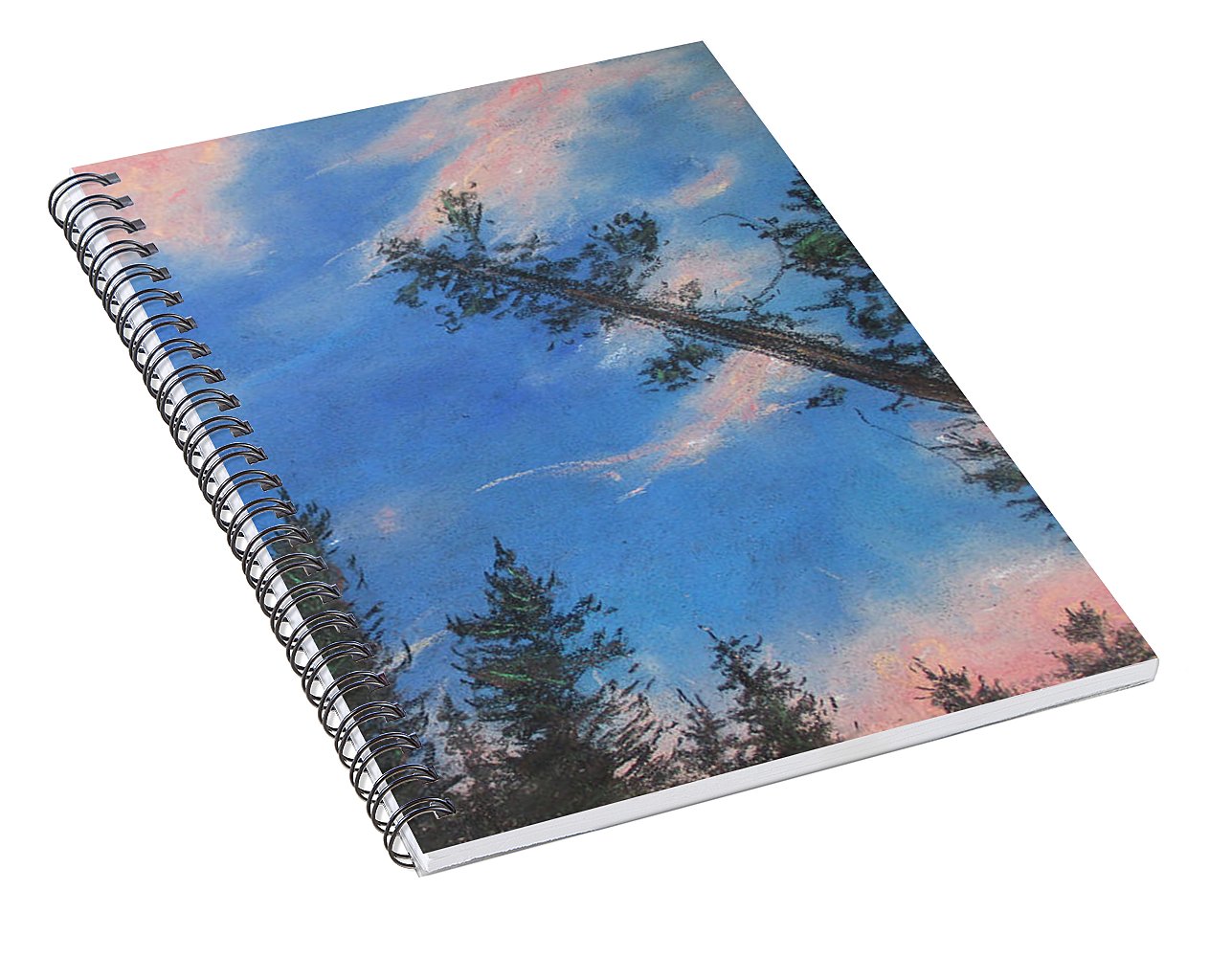 Tip of the Sky - Spiral Notebook