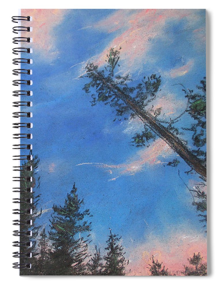 Tip of the Sky - Spiral Notebook