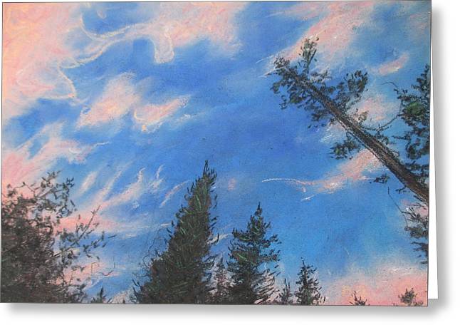 Tip of the Sky - Greeting Card