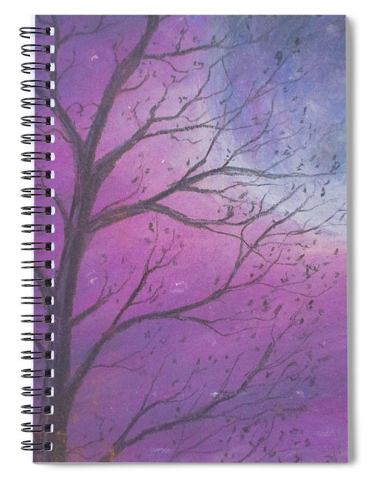 Tranquil Nights - Spiral Notebook