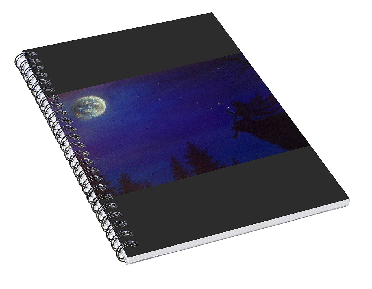 Translucent Nights - Spiral Notebook