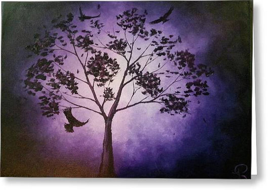 Tree Raven - Greeting Card