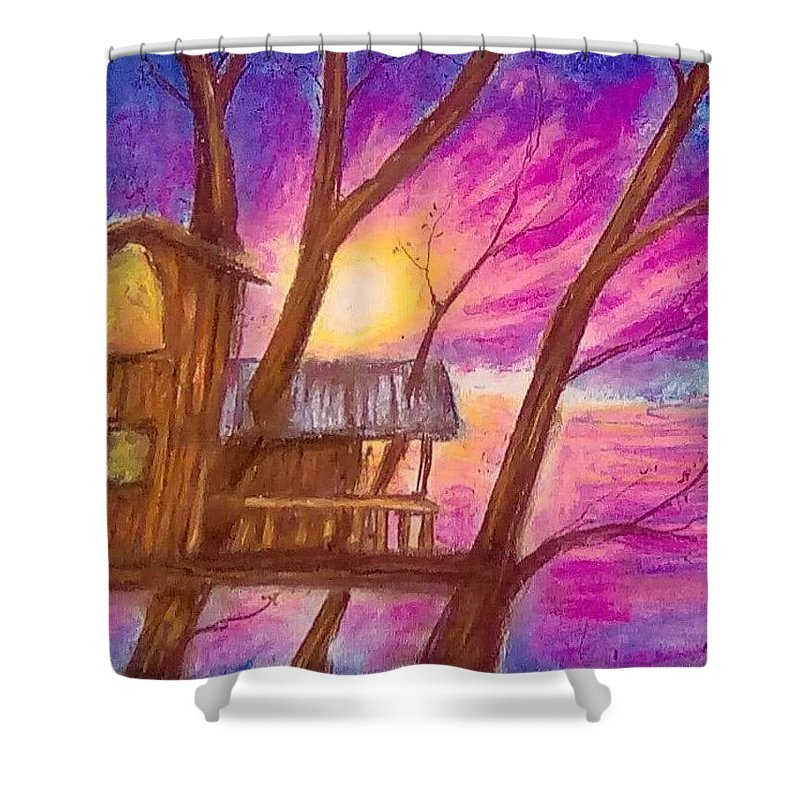 Tree View - Shower Curtain