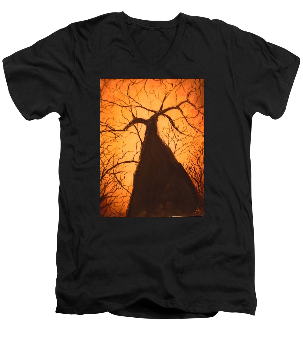 Tree's Unite - Men's V-Neck T-Shirt