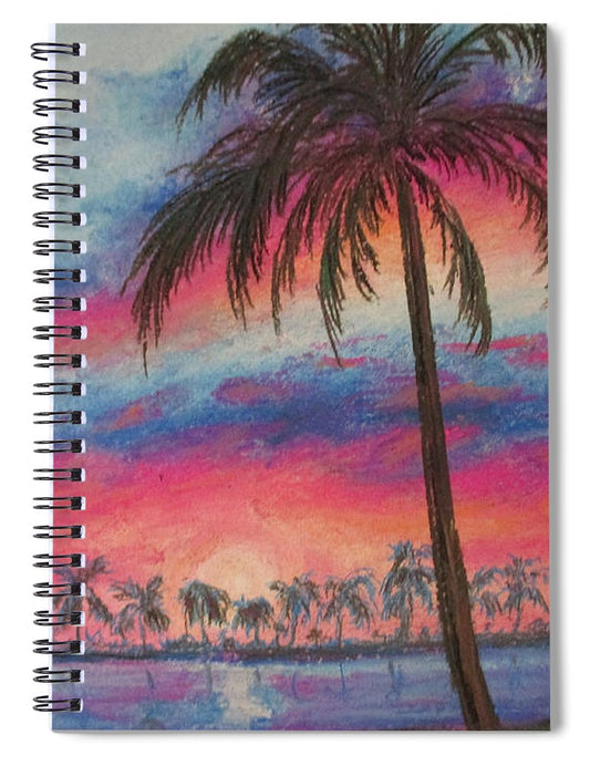 Tropic Getaway - Spiral Notebook