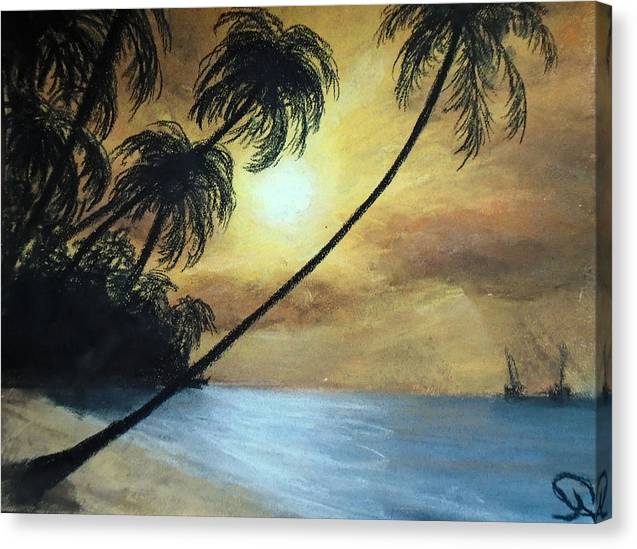 Tropical Grip - Canvas Print