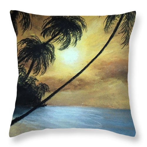 Tropical Grip - Throw Pillow