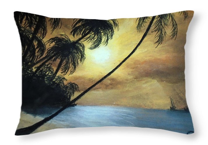 Tropical Grip - Throw Pillow